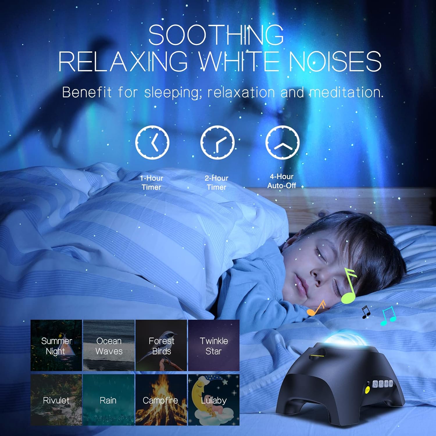 Northern Galaxy Dream Light Projector