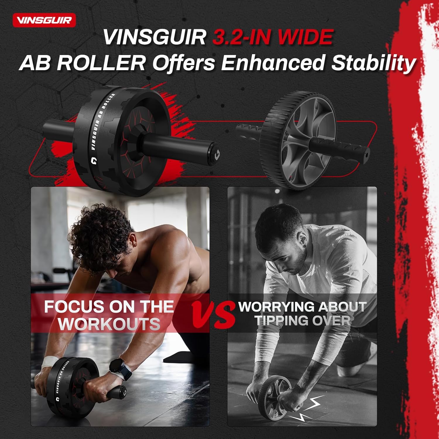 Power Core Ab Roller Wheel