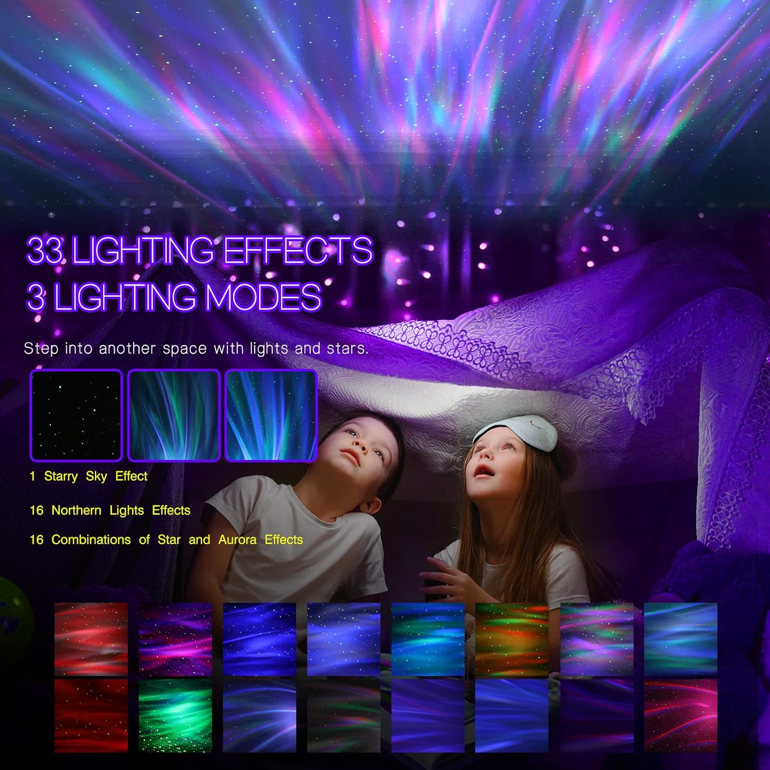 Northern Galaxy Dream Light Projector